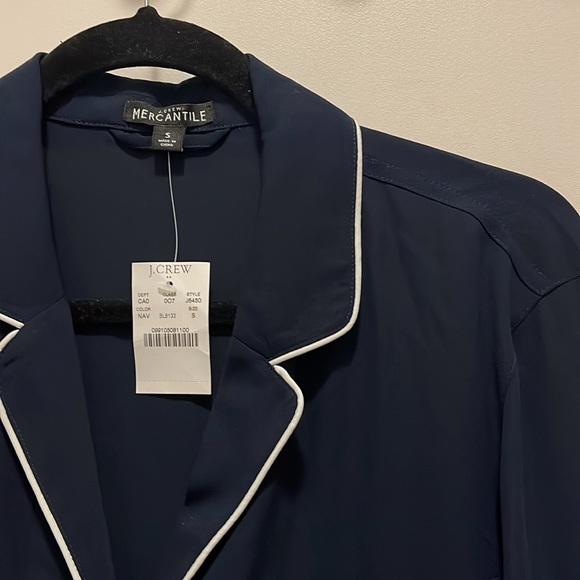 JCREW - Pajama Style Blouse - Picture 2 of 3